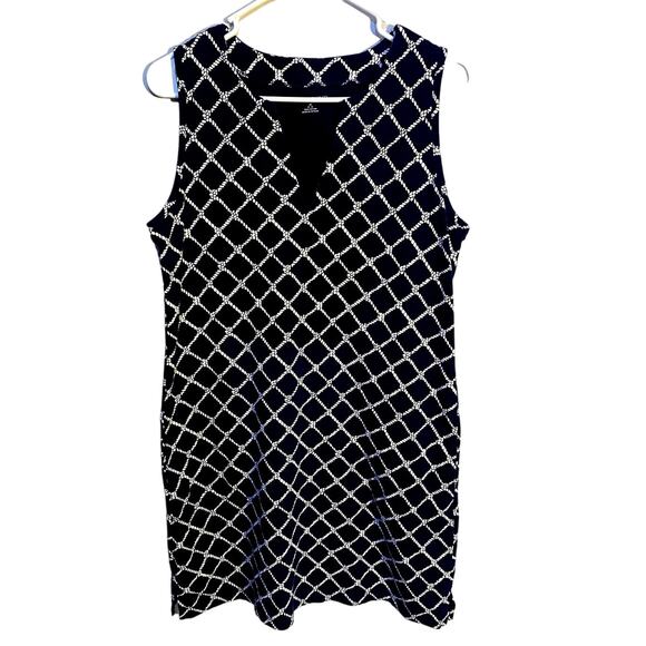 Lands End Nautical Tank Dress - Picture 1 of 7